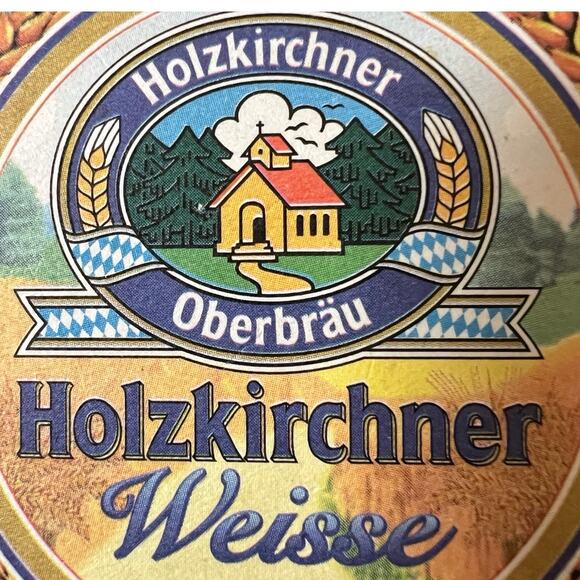 Holzkirchner Weisse German Beer Coasters Lot 18 Paper Cardboard Square 3.5 Inch - Picture 3 of 5
